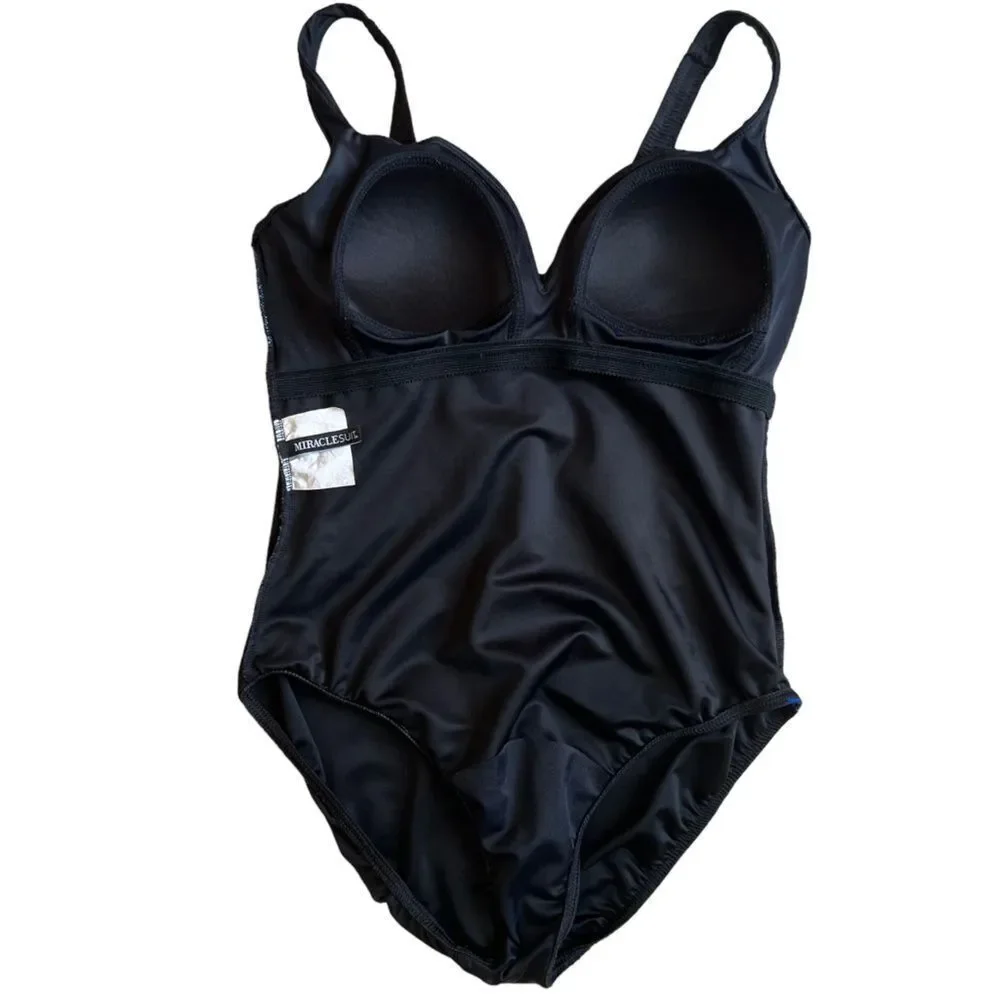 Miraclesuit Knit Pick Temptress One Piece Swimsuit